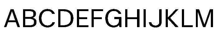 KFZuka Regular Font UPPERCASE