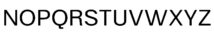 KFZuka Regular Font UPPERCASE
