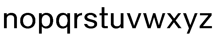 KFZuka Regular Font LOWERCASE