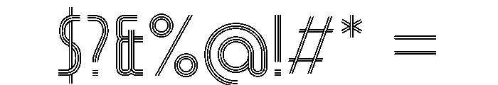 KG Moona Regular Font OTHER CHARS