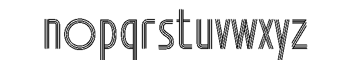 KG Moona Regular Font LOWERCASE