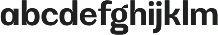 KG Belfort Extra Bold Round otf (700) Font LOWERCASE