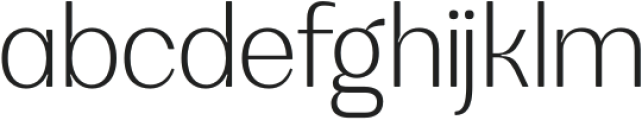 KG Belfort Extra Light Round otf (200) Font LOWERCASE