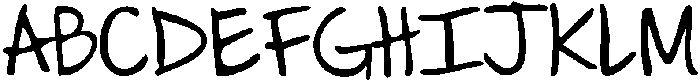 KG Coming Home ttf (400) Font UPPERCASE