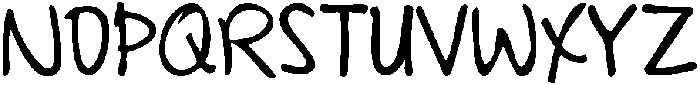 KG Coming Home ttf (400) Font LOWERCASE