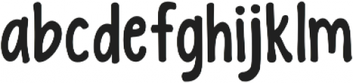 KG Fall For You Bold ttf (700) Font LOWERCASE
