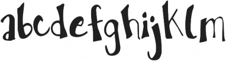 KG Hope For A Cure ttf (400) Font LOWERCASE
