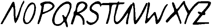 KG Jar of Hearts ttf (400) Font UPPERCASE
