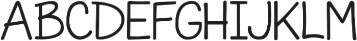 KG Modern Monogram Plain ttf (400) Font UPPERCASE