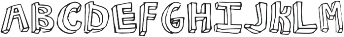 KG Modern Monogram ttf (400) Font LOWERCASE