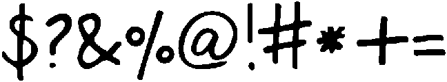 KG My Lucky Penny ttf (400) Font OTHER CHARS