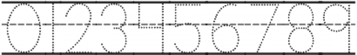 KG Primary Dots Lined NOSPACE ttf (400) Font OTHER CHARS