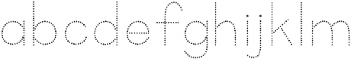 KG Primary Dots ttf (400) Font LOWERCASE