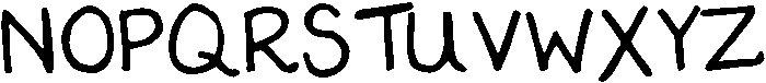 KG Scrogglet ttf (400) Font UPPERCASE