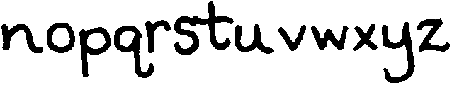 KG Scrogglet ttf (400) Font LOWERCASE