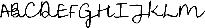 KG Soggy Kitten ttf (400) Font UPPERCASE