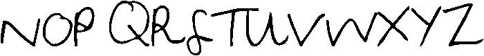 KG Soggy Kitten ttf (400) Font UPPERCASE