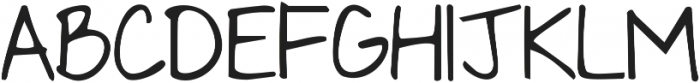 KG Something to Believe In ttf (100) Font UPPERCASE