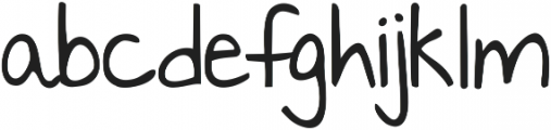 KG Something to Believe In ttf (100) Font LOWERCASE