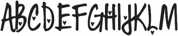 KG The Fighter ttf (400) Font UPPERCASE
