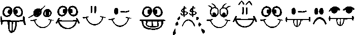 KG Today I Feel ttf (400) Font UPPERCASE