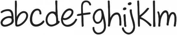 KG Traditional Fractions ttf (400) Font LOWERCASE