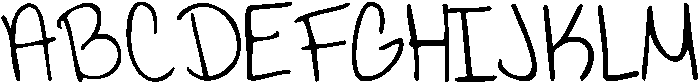 KG Viva La Vida ttf (400) Font UPPERCASE