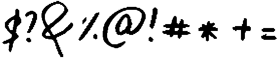 KG Xiao Gao ttf (400) Font OTHER CHARS