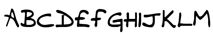 KG Contrary Mary Font UPPERCASE