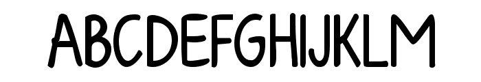 KG Fall For You Bold Font UPPERCASE