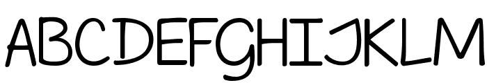 KG Follow You Into the World Font UPPERCASE