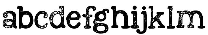 KG Holocene Regular Font LOWERCASE