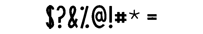 KG Let It Happen Normal Font OTHER CHARS