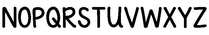 KG Miss Steward Font UPPERCASE