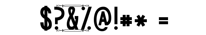 KG Modern Monogram Font OTHER CHARS