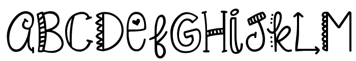 KG OnlyHope Font UPPERCASE