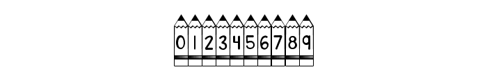 KG Pencil Lettering Font OTHER CHARS