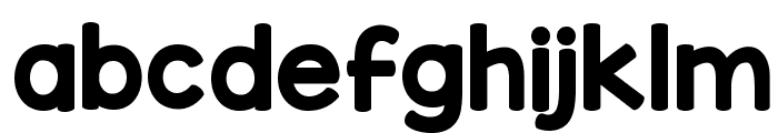 KG Red Hands Font LOWERCASE