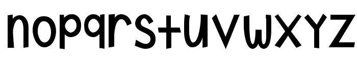 KG Shake it Off Chunky Font LOWERCASE