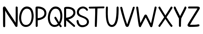 KG Simply the Best Font UPPERCASE
