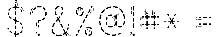 KG Teacher Created Arrows Lined Font OTHER CHARS
