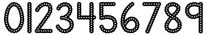 KG Teacher Created BubbleDot Font OTHER CHARS