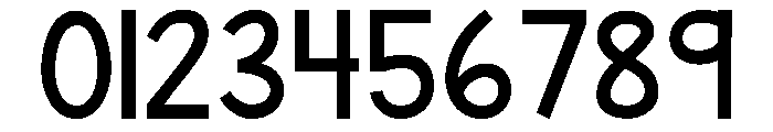 KG Teacher Created Chunky Font OTHER CHARS