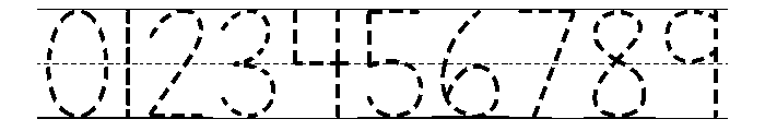 KG Teacher Created Dash Lined Font OTHER CHARS
