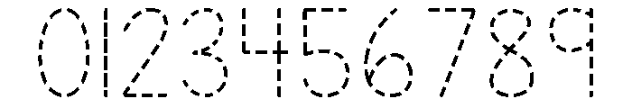 KG Teacher Created Dashed Font OTHER CHARS