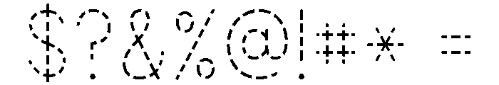 KG Teacher Created Dashed Font OTHER CHARS
