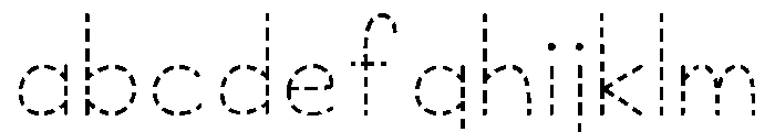 KG Teacher Created Dashed FONT