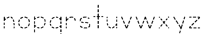 KG Teacher Created Dashed Font LOWERCASE