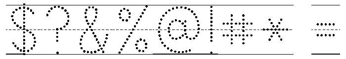 KG Teacher Created Dot Lined Font OTHER CHARS