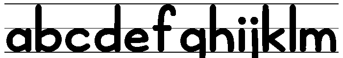 KG Teacher Created Lined FONT